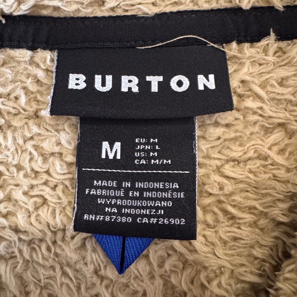 Burton | Lemma Fleece Henley Style Pullover Mid Layer Size M - Picture 12 of 15